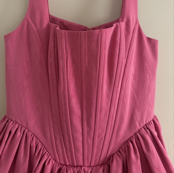 NWT Landscape Pink Dress STAUD bodice 4 - Picture 7 of 8
